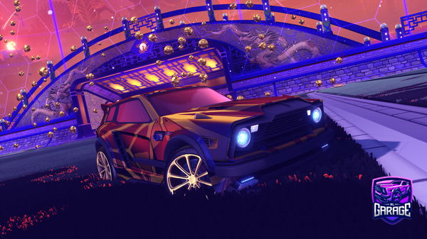 A Rocket League car design from K1N9_ST0N3