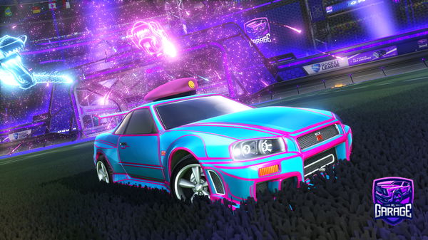 A Rocket League car design from -ShempanzeSaratovskaya-