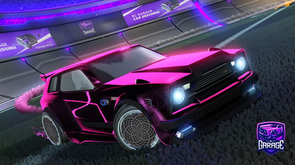 A Rocket League car design from Glmn80_name_ps4