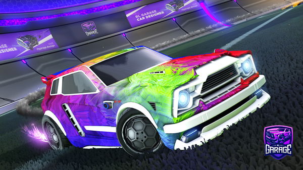 A Rocket League car design from ZeeGeeSpug
