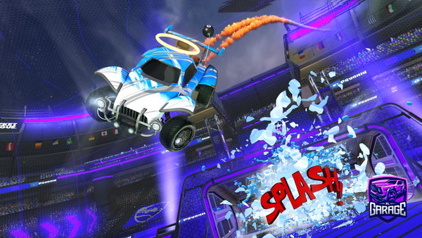 A Rocket League car design from CRLEOJR