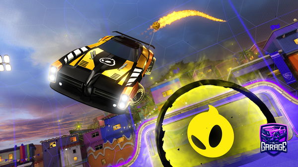 A Rocket League car design from FakeAlpha_07