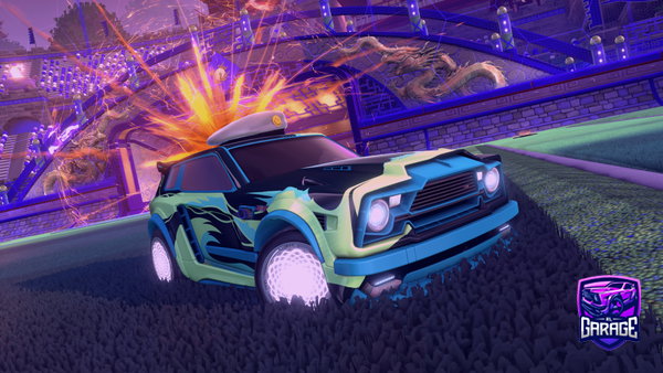 A Rocket League car design from Sh4dww