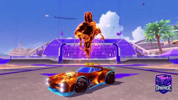 A Rocket League car design from G0USTAV3