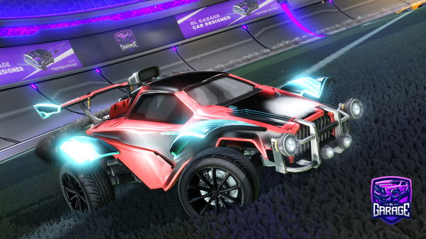A Rocket League car design from blazerr