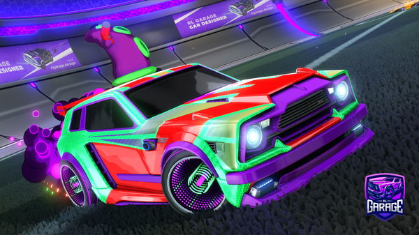 A Rocket League car design from JeffersonPine405