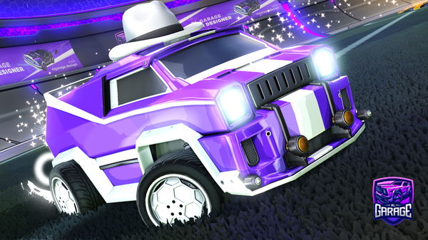 A Rocket League car design from CptArmstrong893