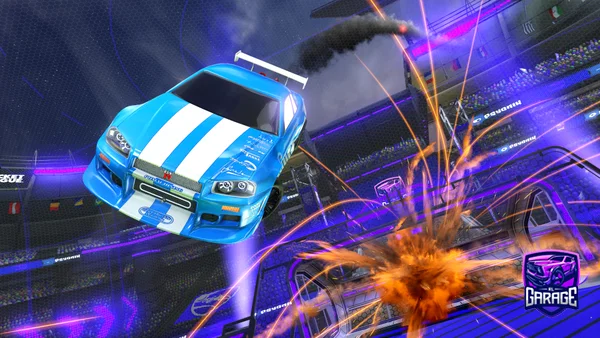 A Rocket League car design from daviiiiiiid