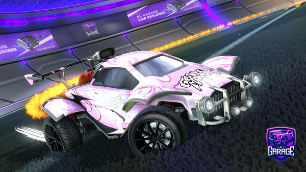 A Rocket League car design from rafaellxx06