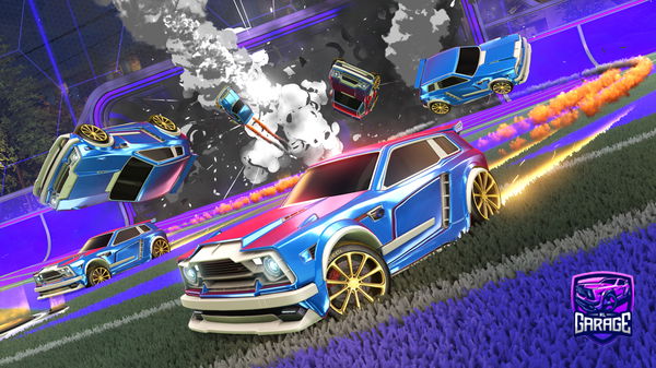 A Rocket League car design from Siilkow