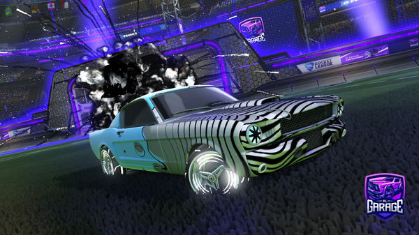 A Rocket League car design from techa-vatehatech