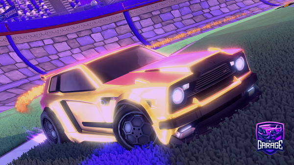 A Rocket League car design from LucasPut