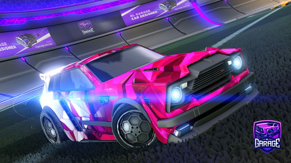 A Rocket League car design from Zouk_Dub