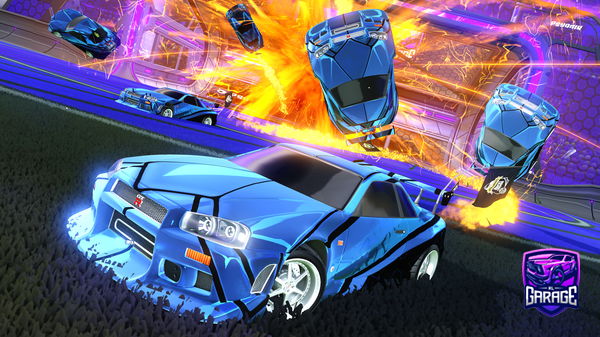 A Rocket League car design from bulldog_50