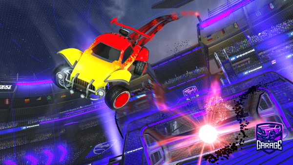 A Rocket League car design from isoclean1