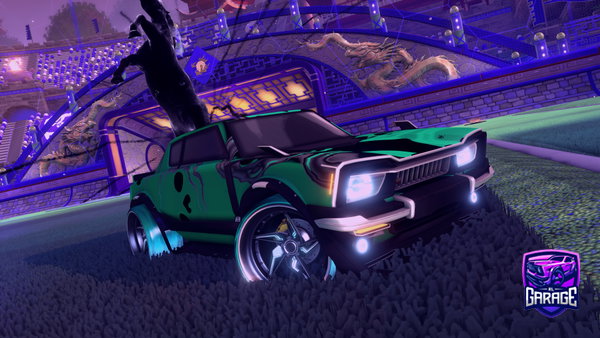 A Rocket League car design from Hellacool