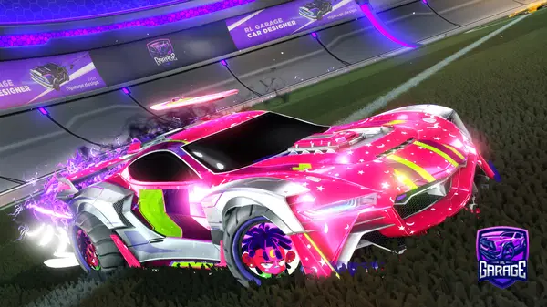 A Rocket League car design from pixl_