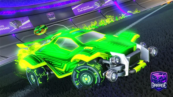 A Rocket League car design from EpicPigeonGaming