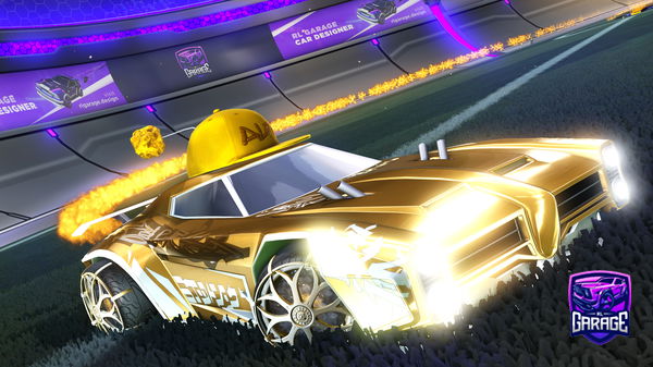 A Rocket League car design from TheDarkNight976