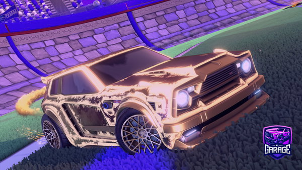 A Rocket League car design from Caius_Westynho