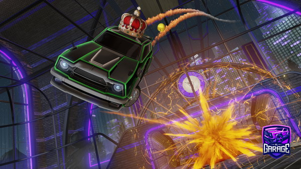 A Rocket League car design from adel19-