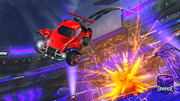 A Rocket League car design from CrazyAiADn