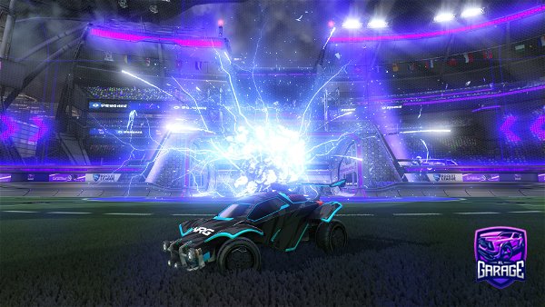 A Rocket League car design from Voltrical