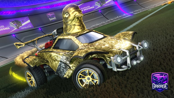 A Rocket League car design from LeonHlzyy