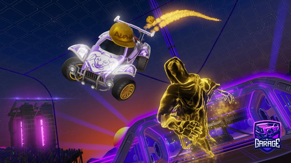 A Rocket League car design from Capybara007decria