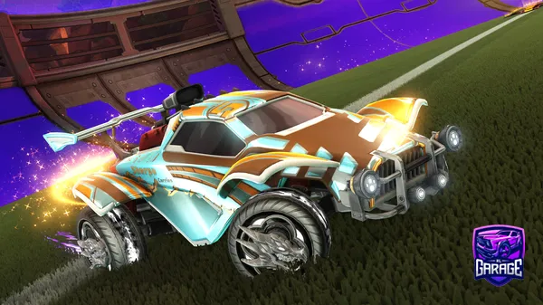 A Rocket League car design from Dxrk_phaze