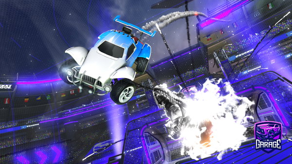 A Rocket League car design from Stevoo522