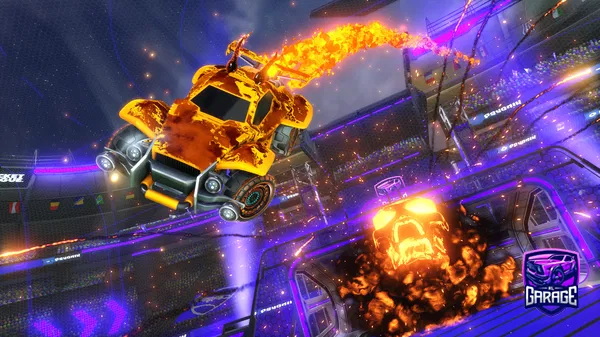 A Rocket League car design from LairBob