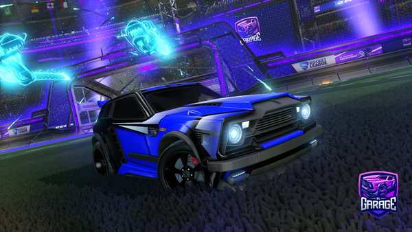 A Rocket League car design from Shadow_BlubX