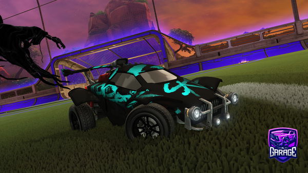 A Rocket League car design from FIREone62