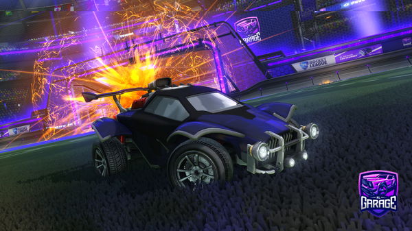 A Rocket League car design from Esravg