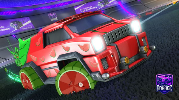 A Rocket League car design from luna_tic1417