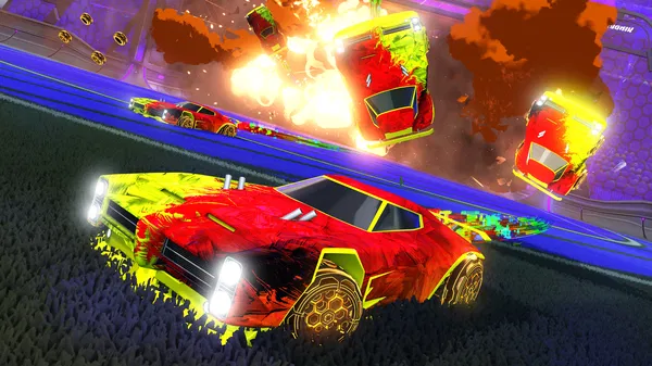 A Rocket League car design from DolnMag