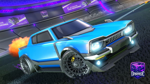 A Rocket League car design from bing_chilling209