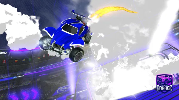 A Rocket League car design from faazzeelozerrr