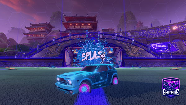 A Rocket League car design from Elinnnnnn