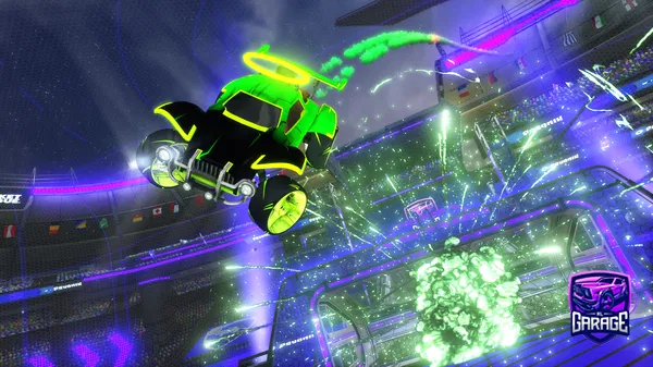A Rocket League car design from Noobybony