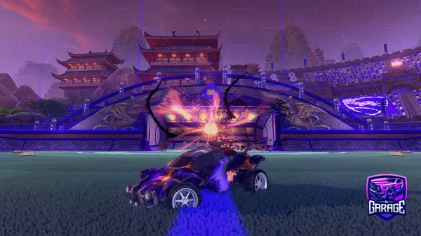 A Rocket League car design from Lunar_socksYT
