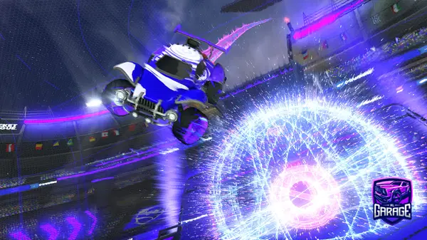 A Rocket League car design from space08cam