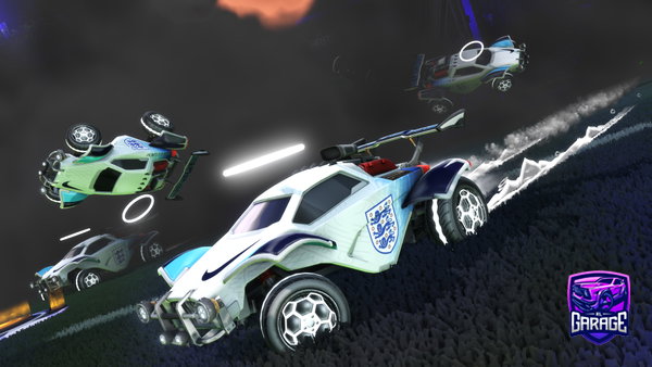 A Rocket League car design from Hanneso