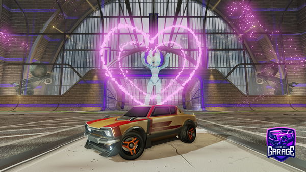 A Rocket League car design from HeXtar_KID