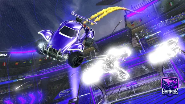 A Rocket League car design from quacxs