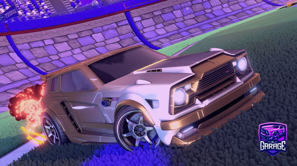 A Rocket League car design from TheCroc
