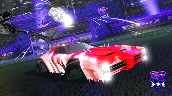 A Rocket League car design from fazeclan