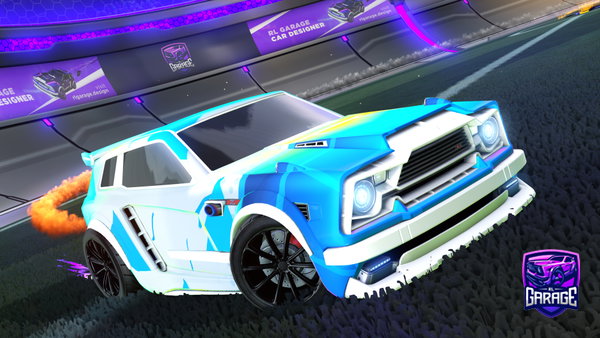 A Rocket League car design from Fifo2392
