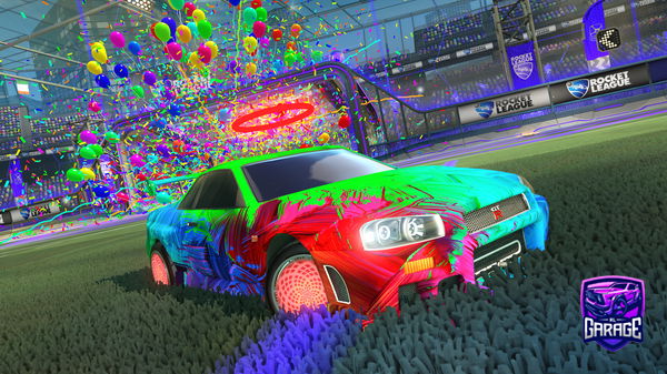 A Rocket League car design from Clixiqui
